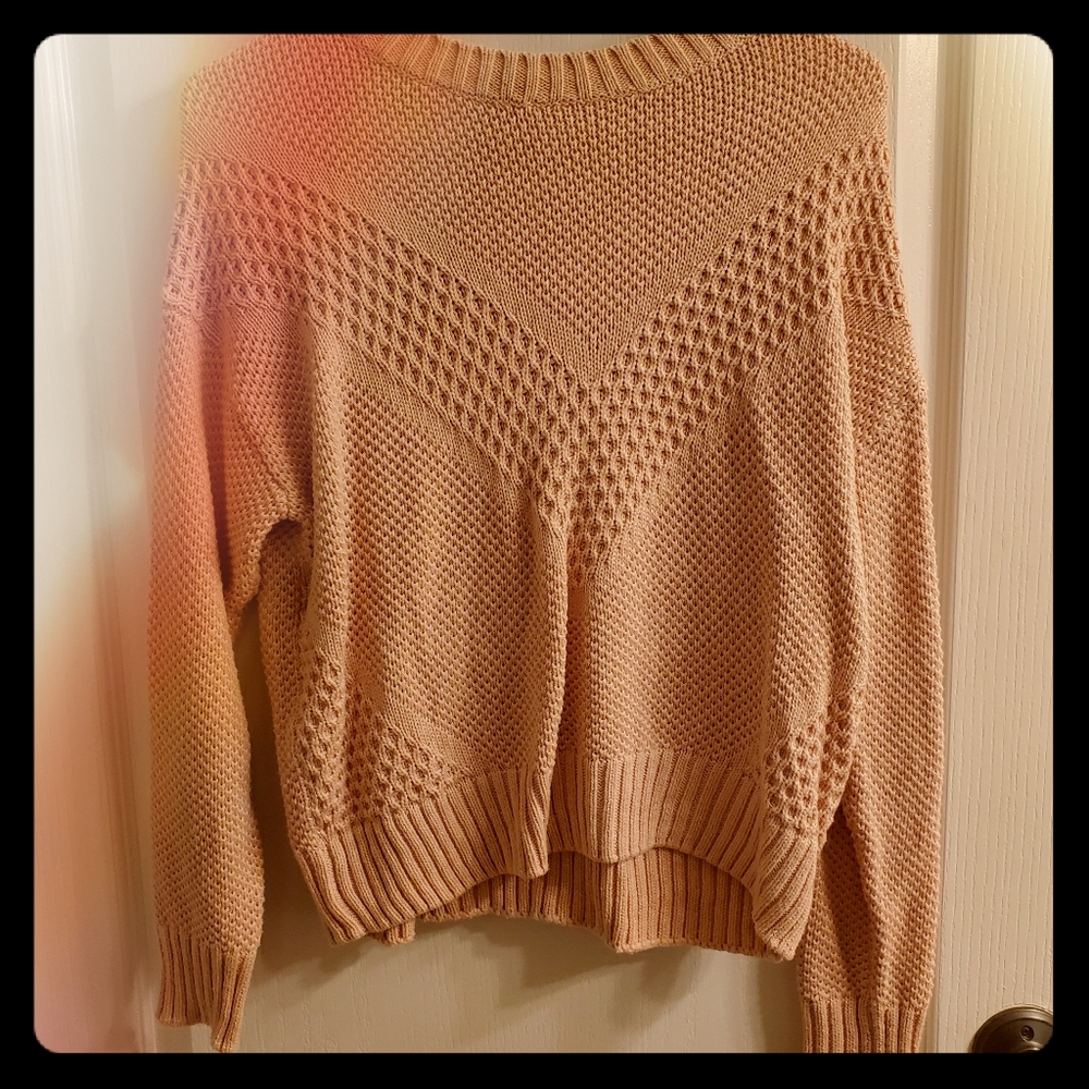 H&M pink sweater